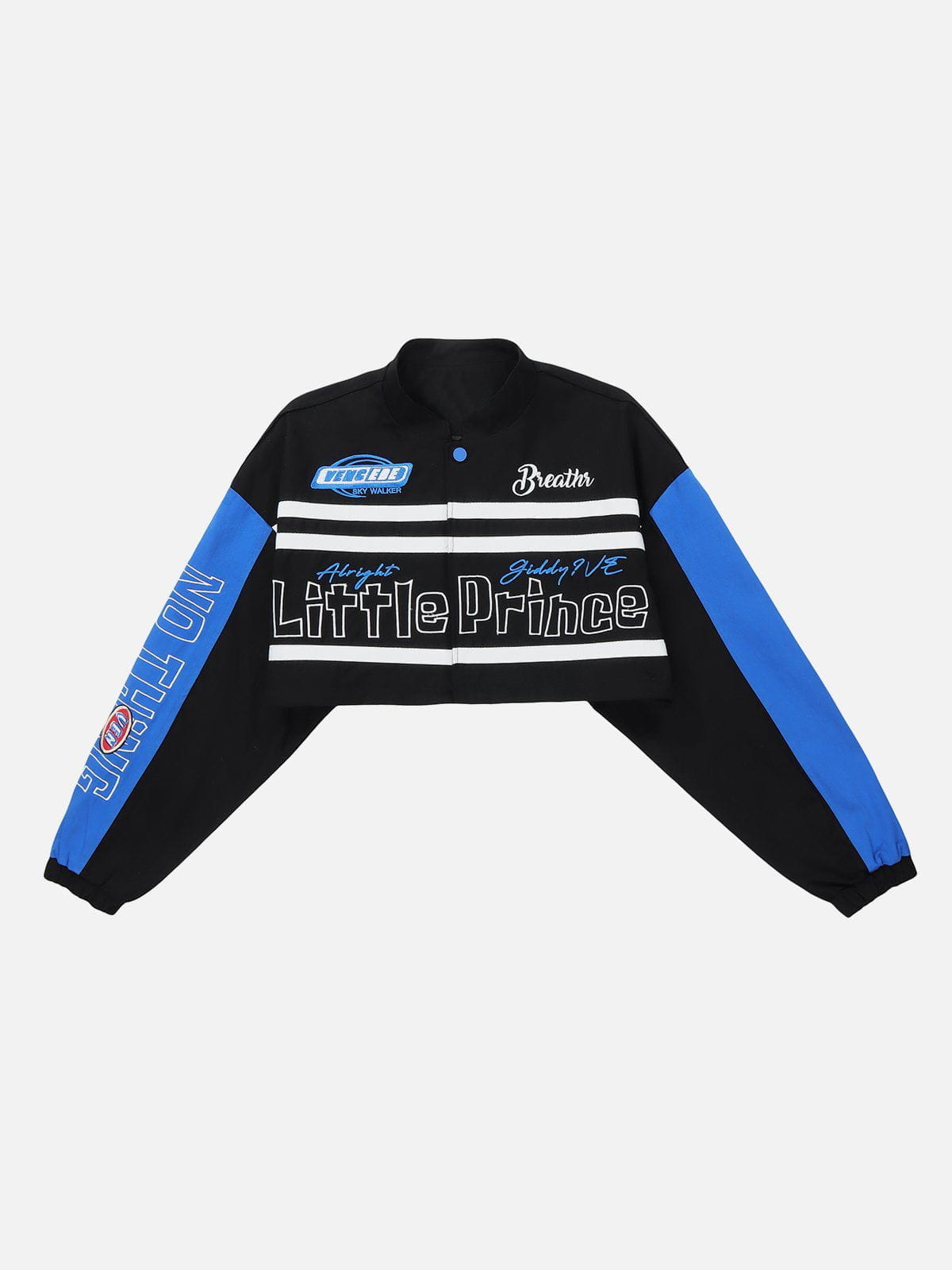 Majesda® - Little Prince Racing Detachable Jacket outfit ideas, streetwear fashion - majesda.com