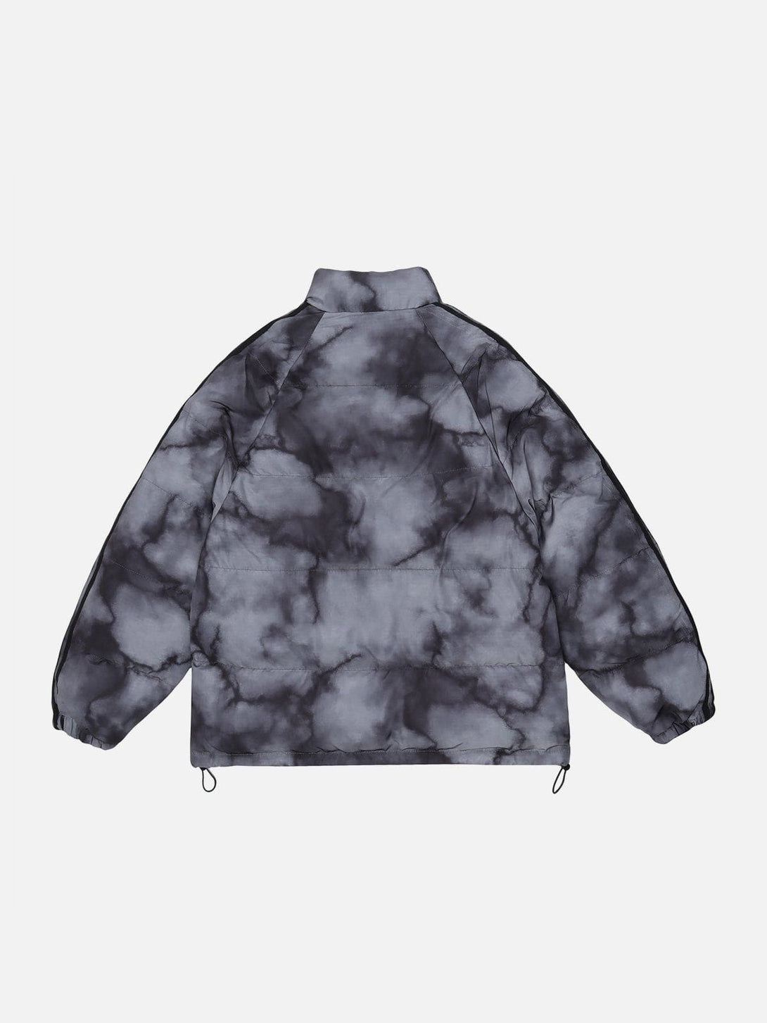 Majesda® - Marbled Smudge Gradient Winter Coat outfit ideas streetwear fashion