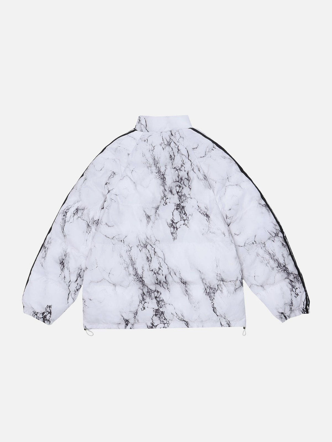 Majesda® - Marbled Smudge Gradient Winter Coat outfit ideas streetwear fashion