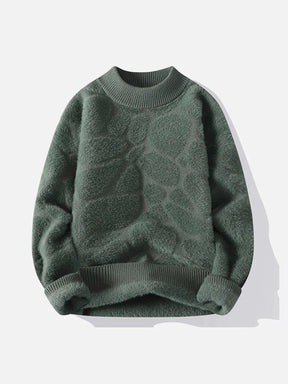 Majesda® - Mink Fleece Solid Warm Sweater outfit ideas streetwear fashion