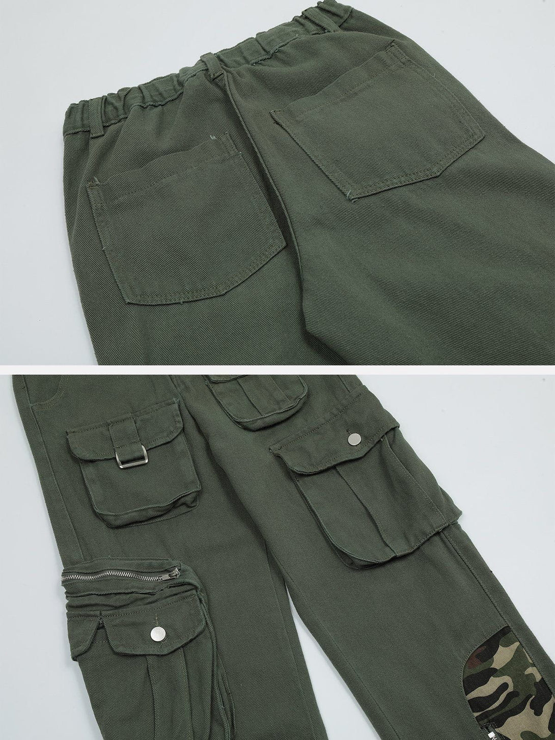 Majesda® - Multi-pocket Cargo Pants outfit ideas streetwear fashion