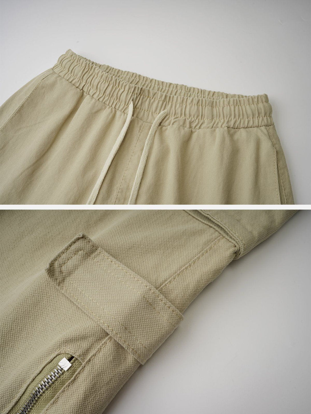 Majesda® - Multi-pocket Technical Zip Cargo Pants outfit ideas streetwear fashion
