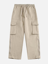 Majesda® - Multi-pocket ZIP UP Cargo Pants outfit ideas streetwear fashion