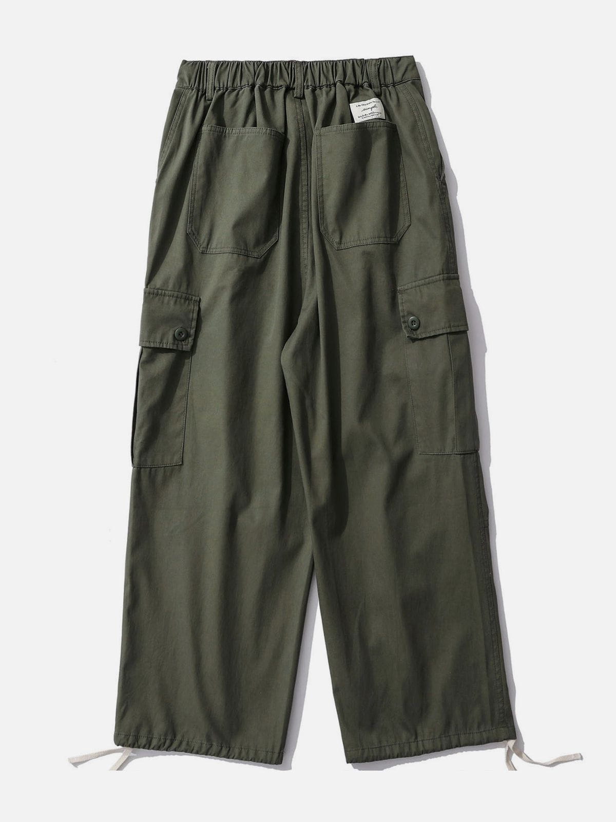 Majesda® - Multiple Pockets Cargo Pants outfit ideas streetwear fashion