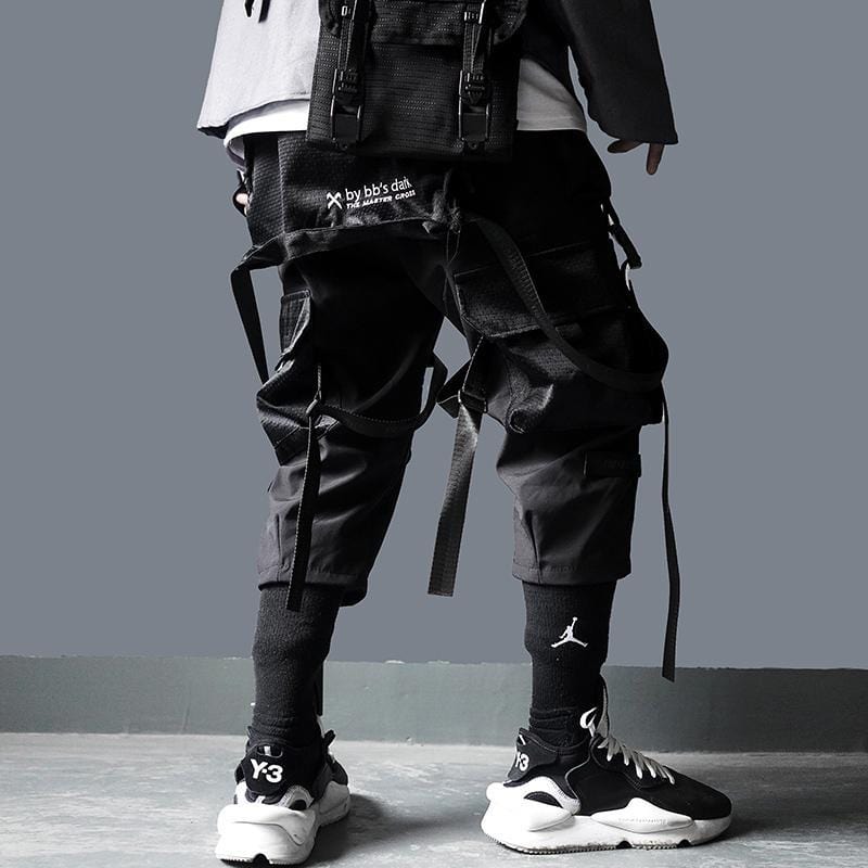 Majesda® - "Ninja" TACTICAL Utility Joggers outfit ideas streetwear fashion