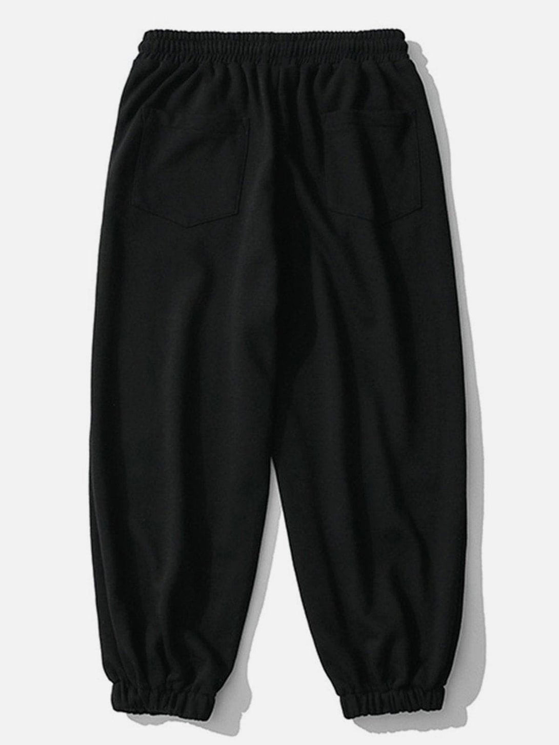 Majesda® - Patch Panel Track Pants outfit ideas streetwear fashion