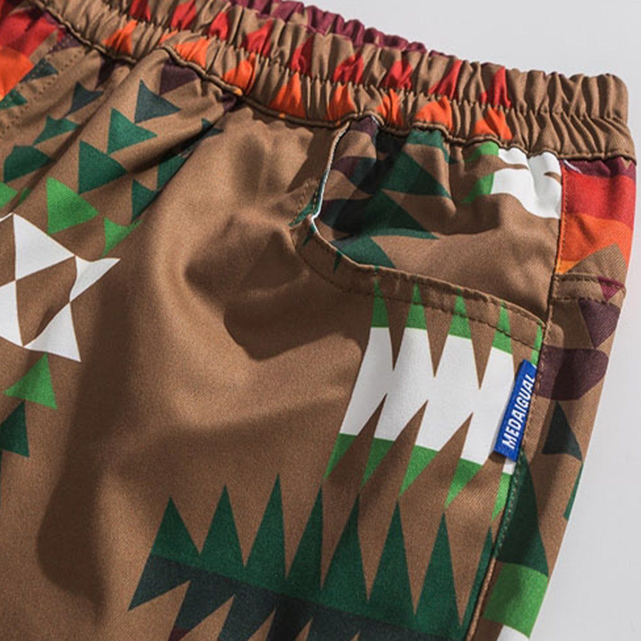 Majesda® - Pattern Full Print Pants outfit ideas streetwear fashion