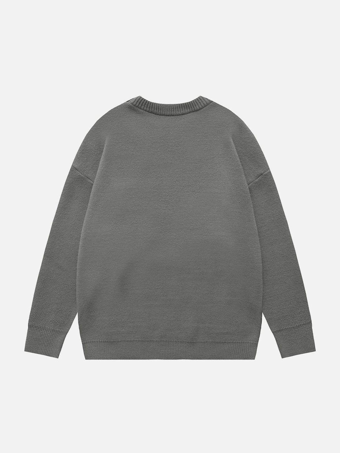 Majesda® - Pixelated Duck Print Sweater outfit ideas streetwear fashion
