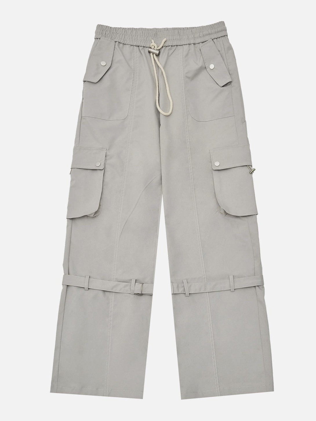Majesda® - Puttee Multi-pocket Cargo Pants outfit ideas streetwear fashion