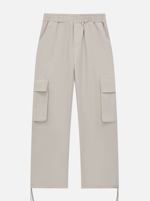 Majesda® - Side Pocket Drawstring Cargo Pants outfit ideas streetwear fashion
