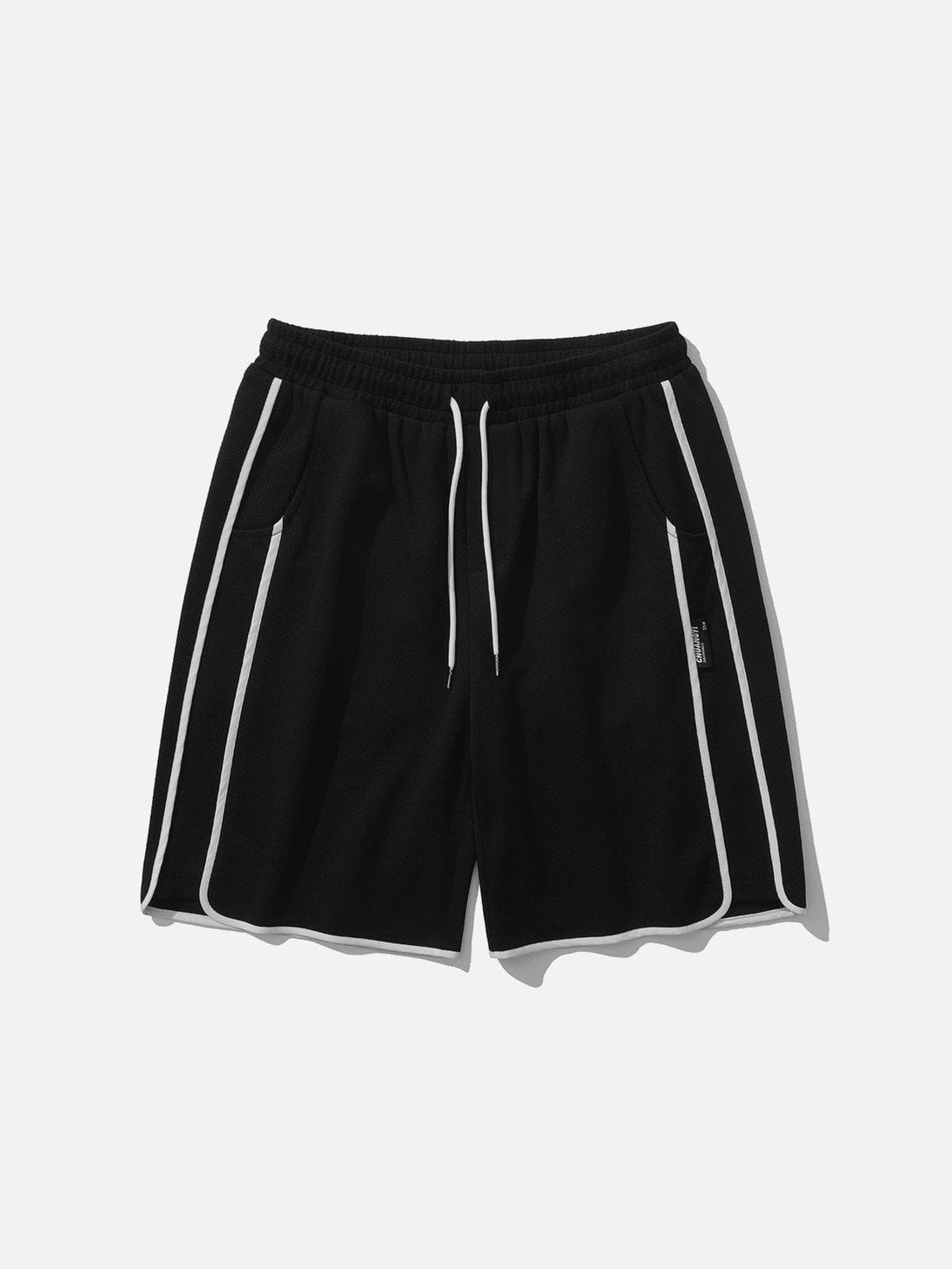 Majesda® - Side Stripe Shorts outfit ideas streetwear fashion