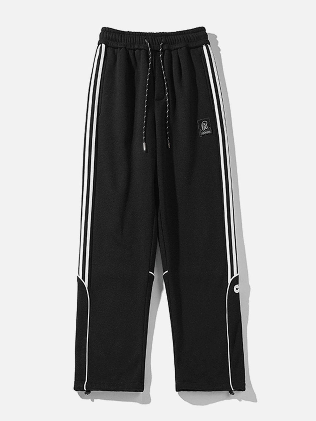 Majesda® - Side Stripe Sweatpants outfit ideas streetwear fashion