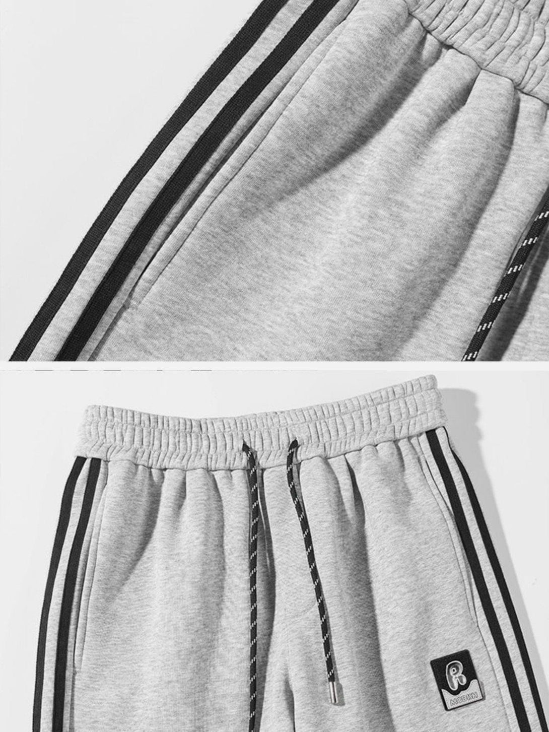 Majesda® - Side Stripe Sweatpants outfit ideas streetwear fashion