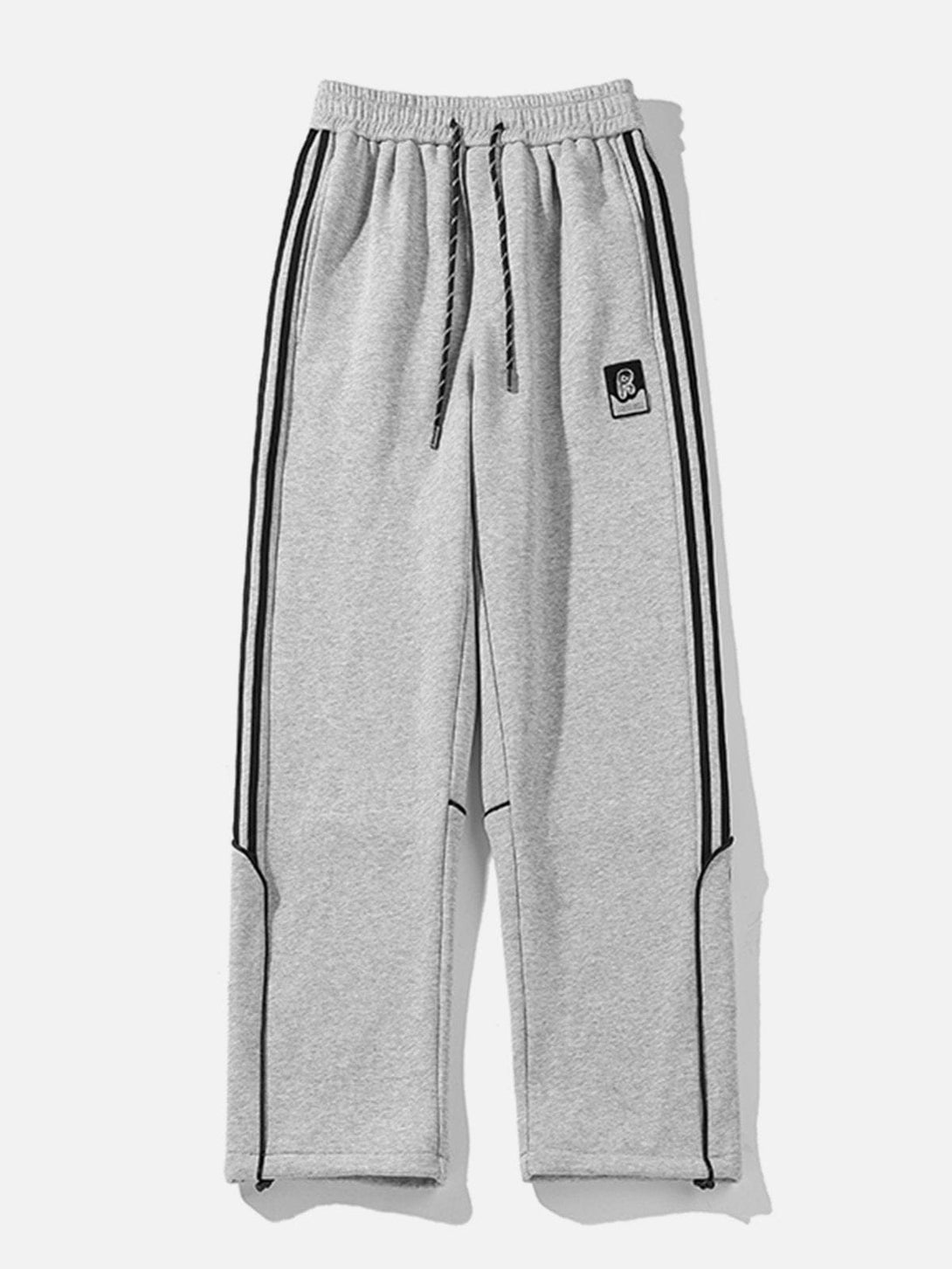 Majesda® - Side Stripe Sweatpants outfit ideas streetwear fashion