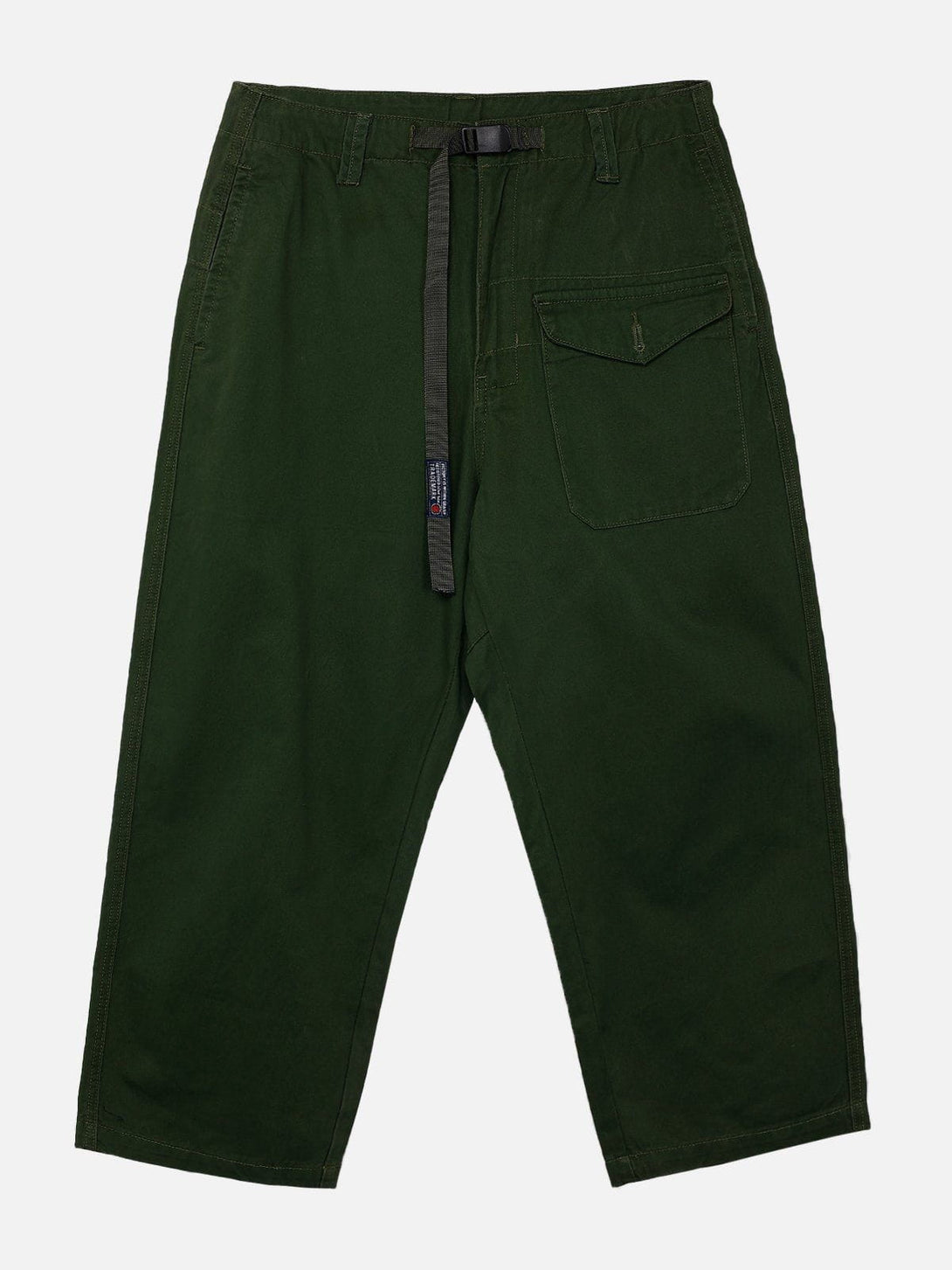 Majesda® - Solid Belt Pants outfit ideas streetwear fashion