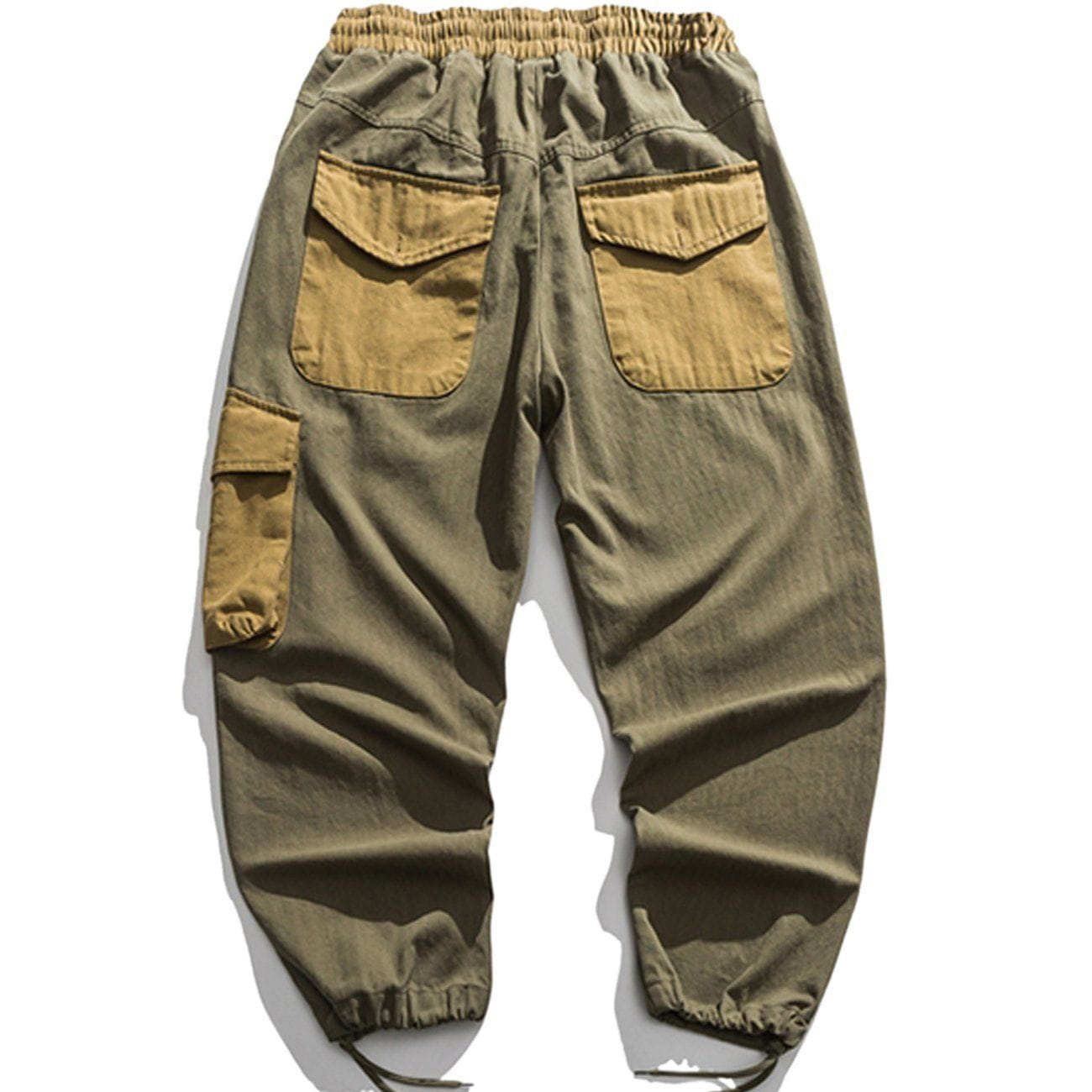 Majesda® - Solid Color Cargo Pants outfit ideas streetwear fashion