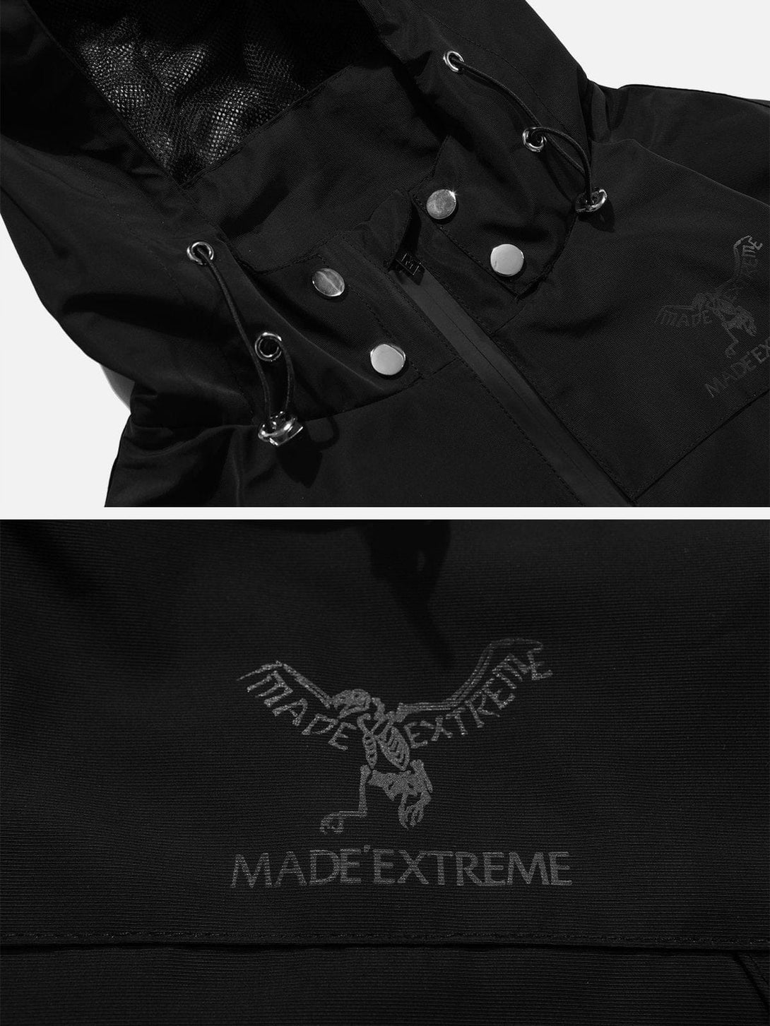 Majesda® - Solid Color Drawstring Jacket outfit ideas, streetwear fashion - majesda.com