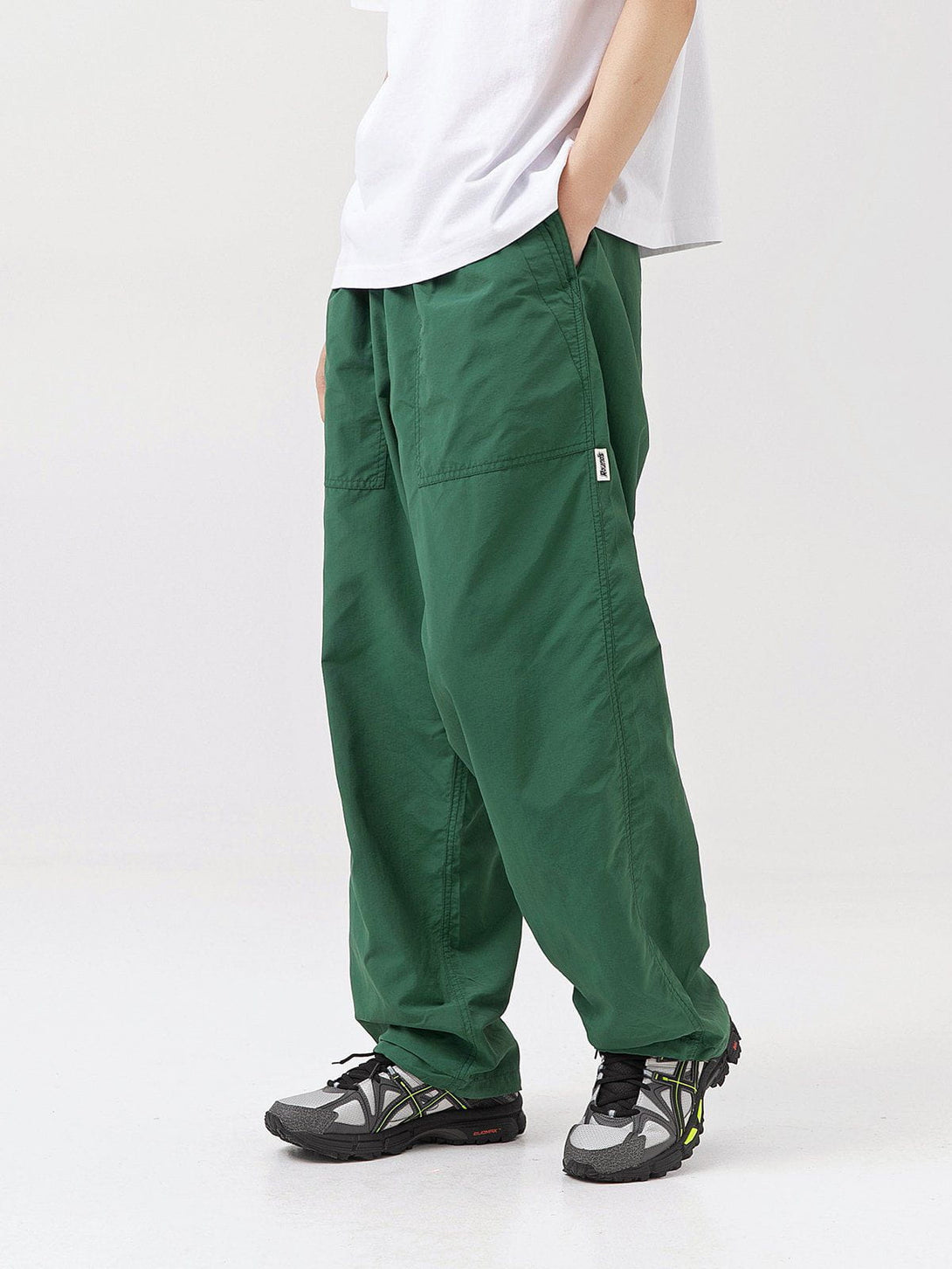 Majesda® - Solid Color Multiple Pockets Cargo Pants outfit ideas streetwear fashion