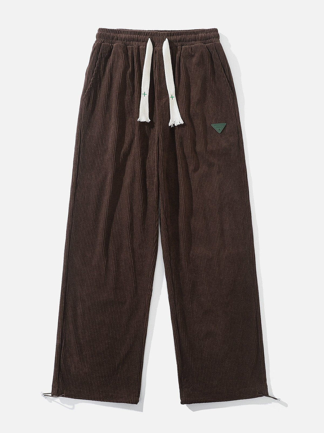 Majesda® - Solid Corduroy Pants outfit ideas streetwear fashion