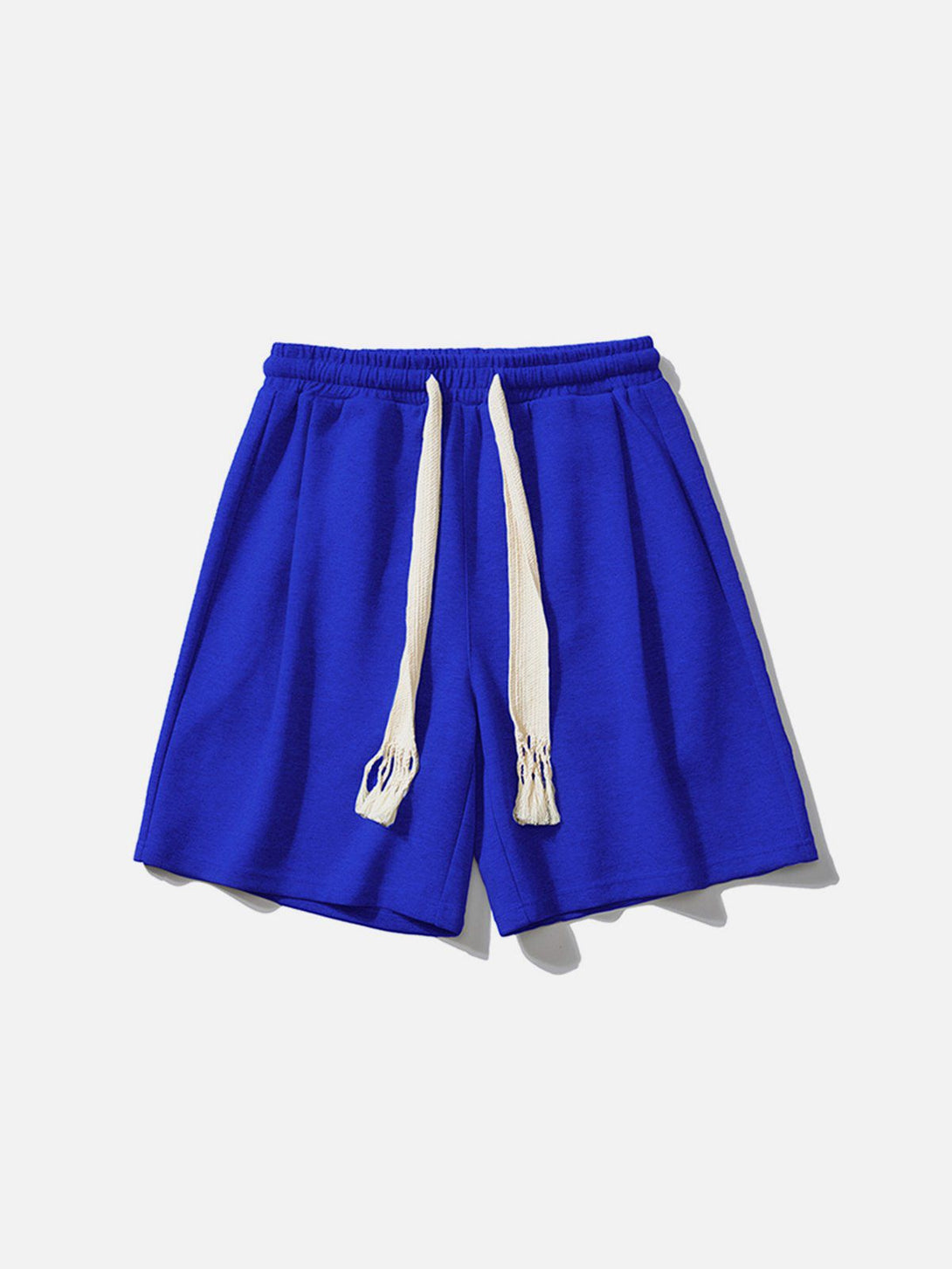 Majesda® - Solid Drawstring Shorts outfit ideas streetwear fashion
