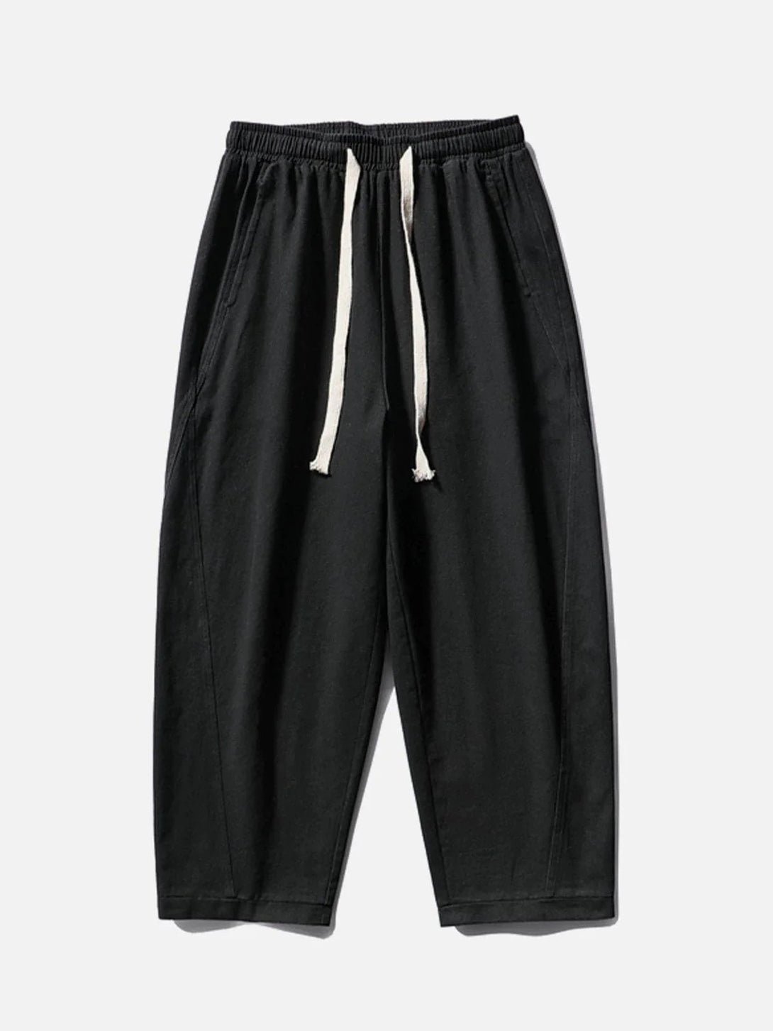 Majesda® - Solid Minimalist Drawstring Pants outfit ideas streetwear fashion