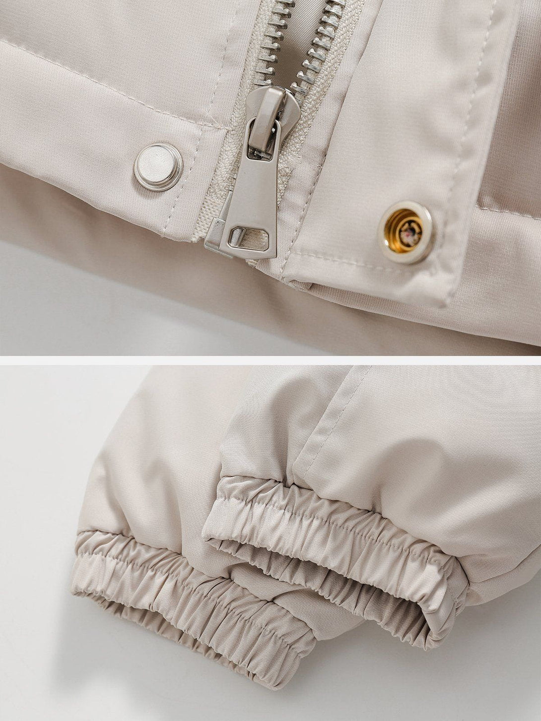 Majesda® - Solid Multi-Pocket Winter Coat outfit ideas, streetwear fashion - majesda.com