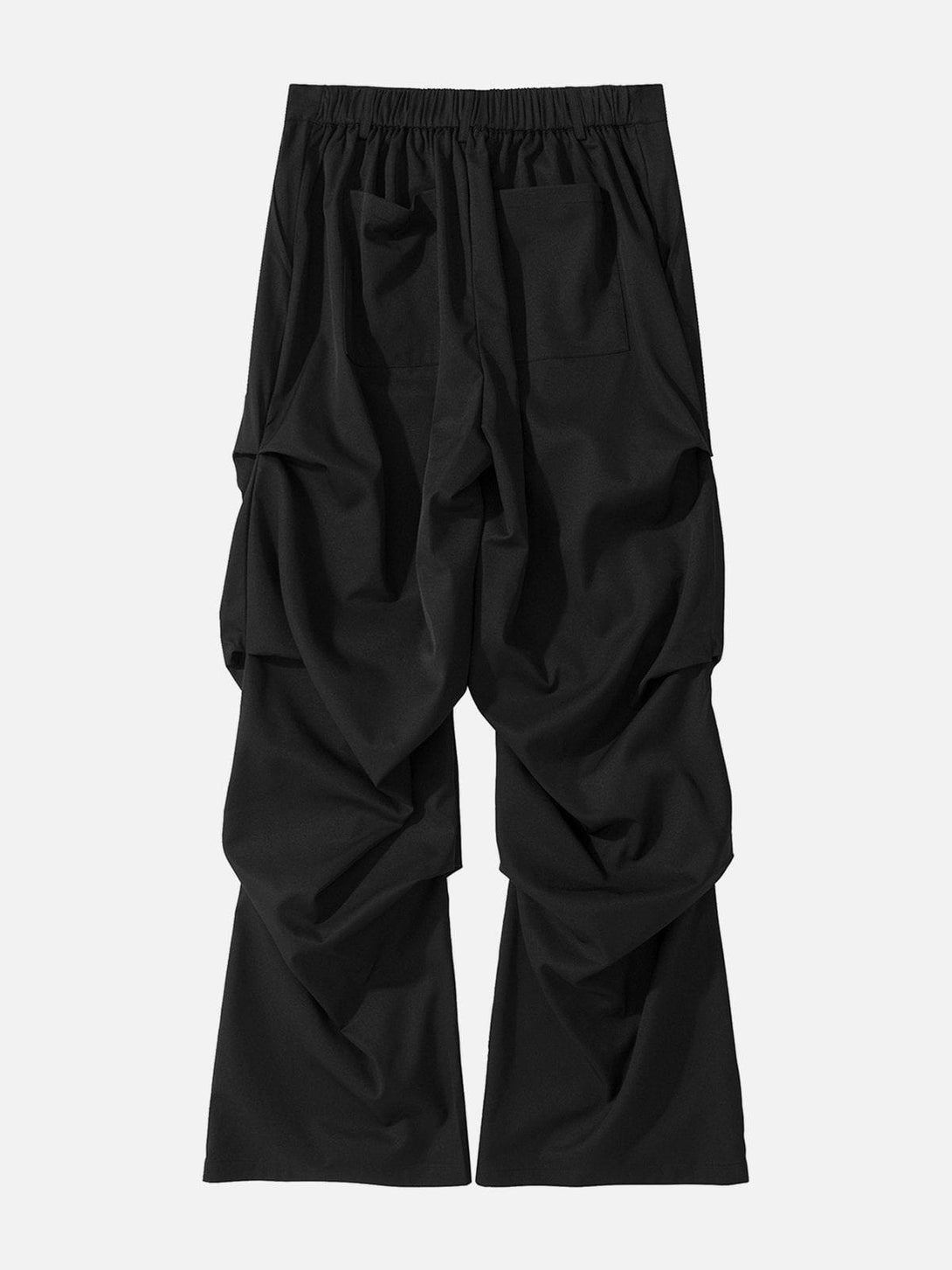 Majesda® - Solid Pleated Technical Cargo Pants outfit ideas streetwear fashion