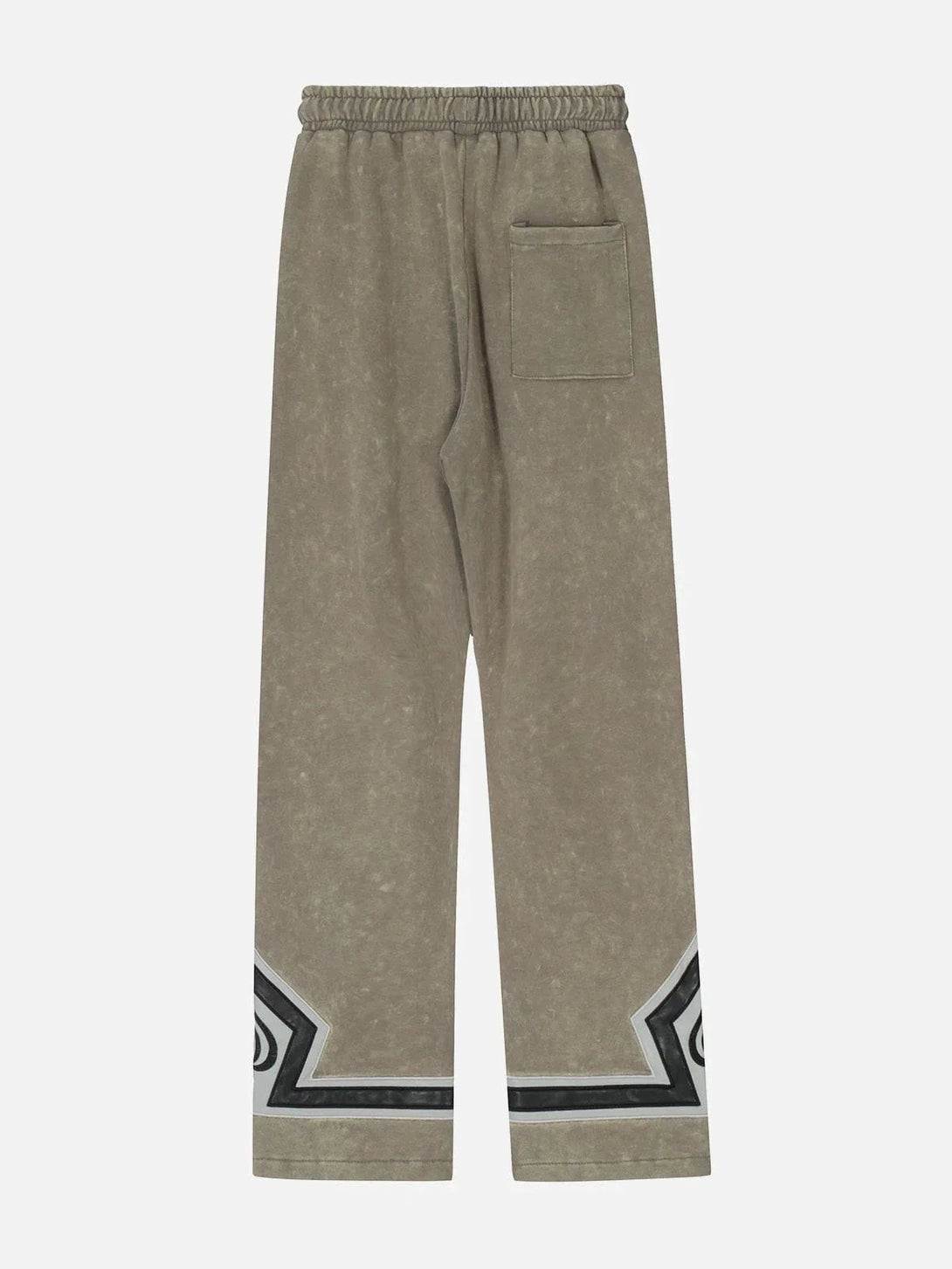 Majesda® - Spade Patch Pants outfit ideas streetwear fashion