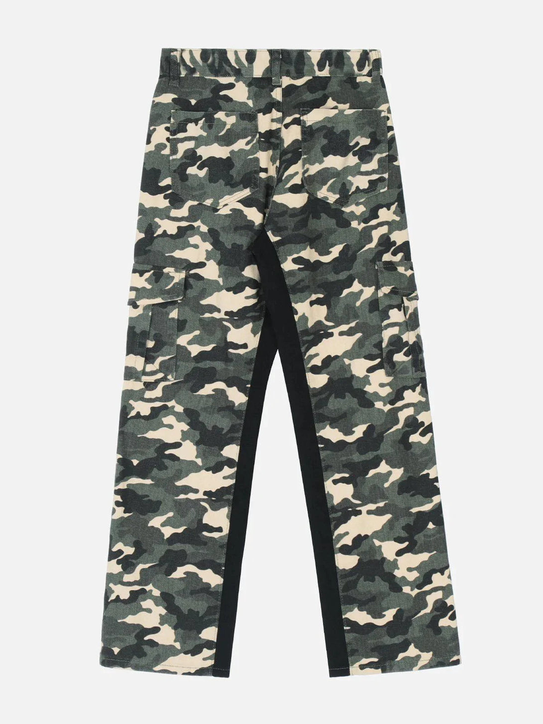 Majesda® - Splicing Camouflage Print Pants outfit ideas streetwear fashion