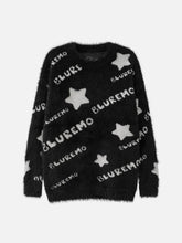 Majesda® - Star Letter Embroidery Sweater outfit ideas streetwear fashion