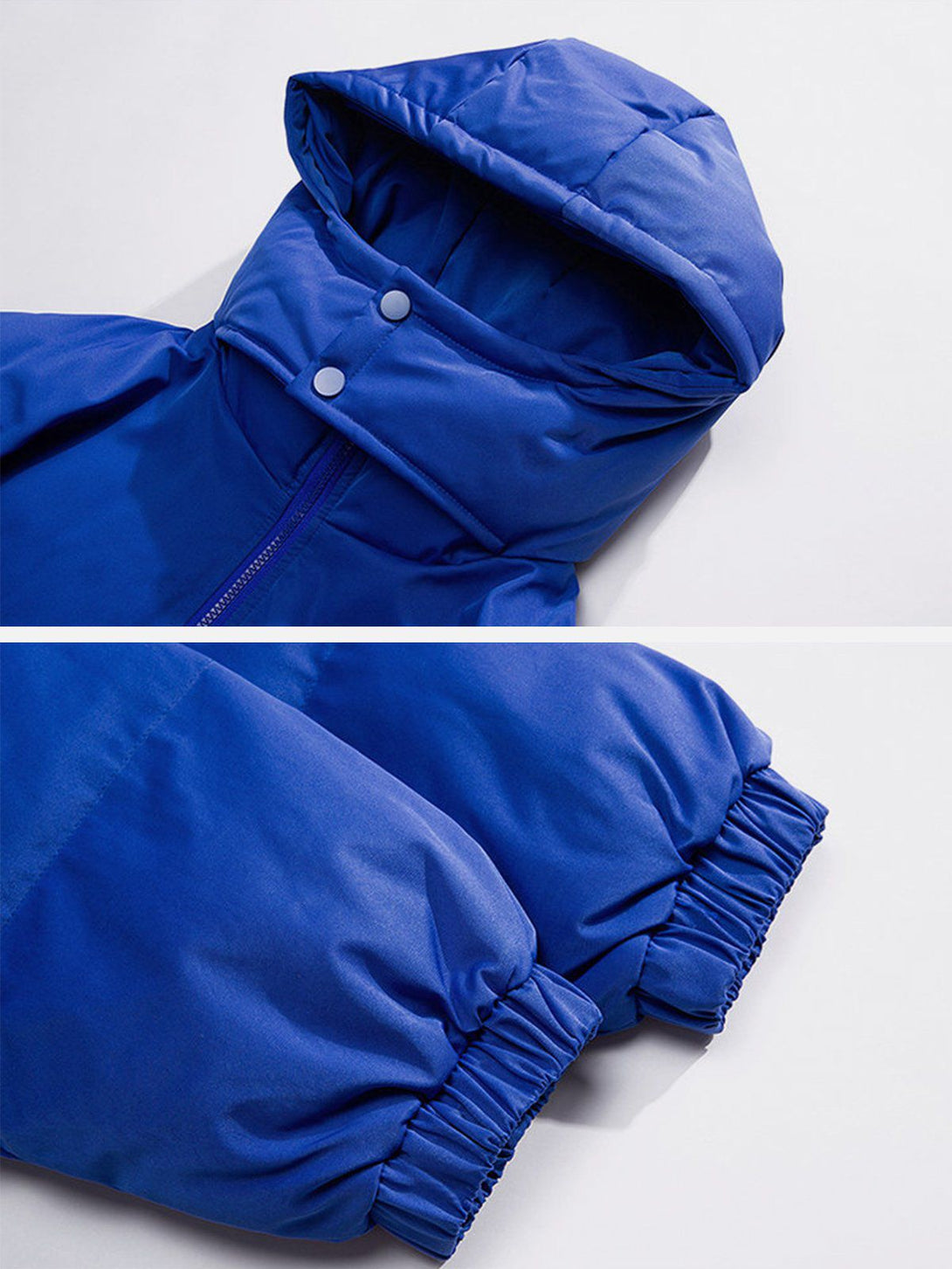 Majesda® - Star Letter Print Winter Coat outfit ideas streetwear fashion