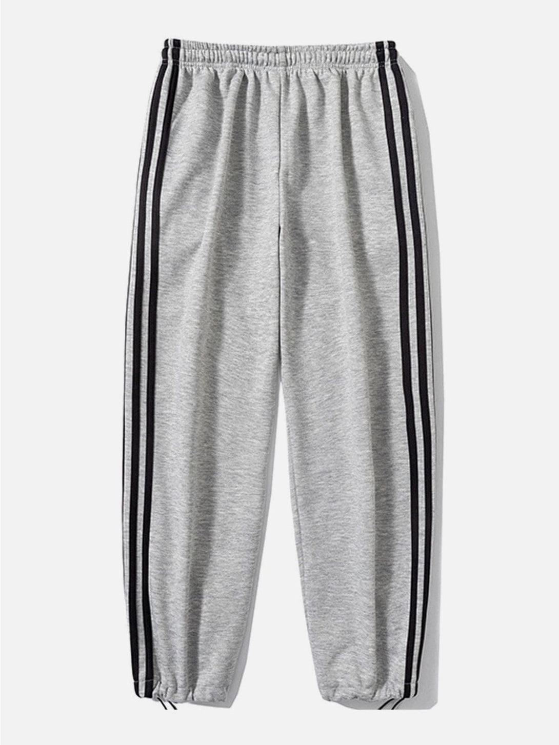 Majesda® - Stripe Sweatpants outfit ideas streetwear fashion