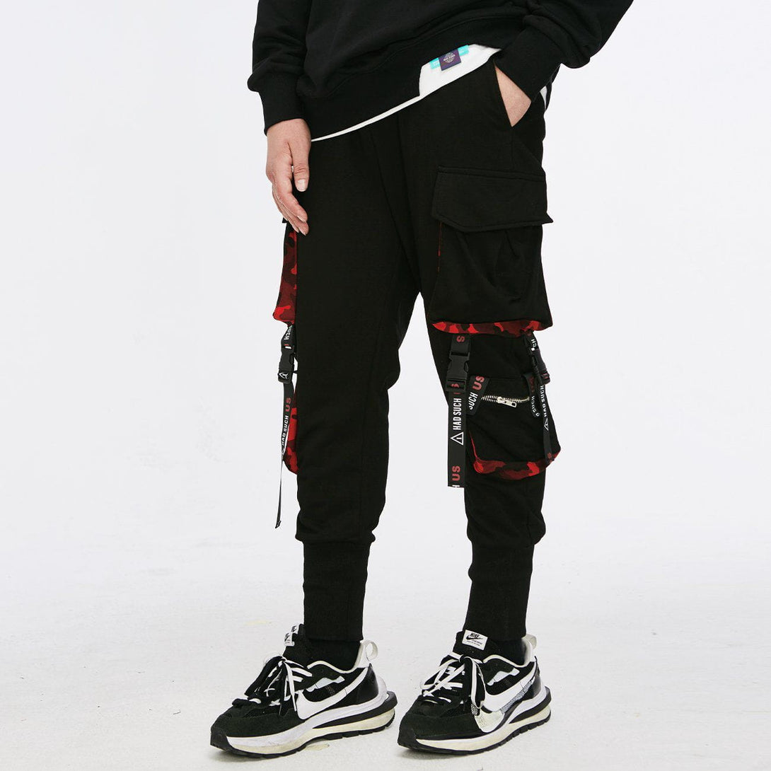 Majesda® - Techwear "HAD" Joggers outfit ideas streetwear fashion