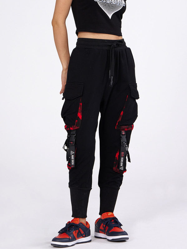 Majesda® - Techwear "HAD" Joggers outfit ideas streetwear fashion