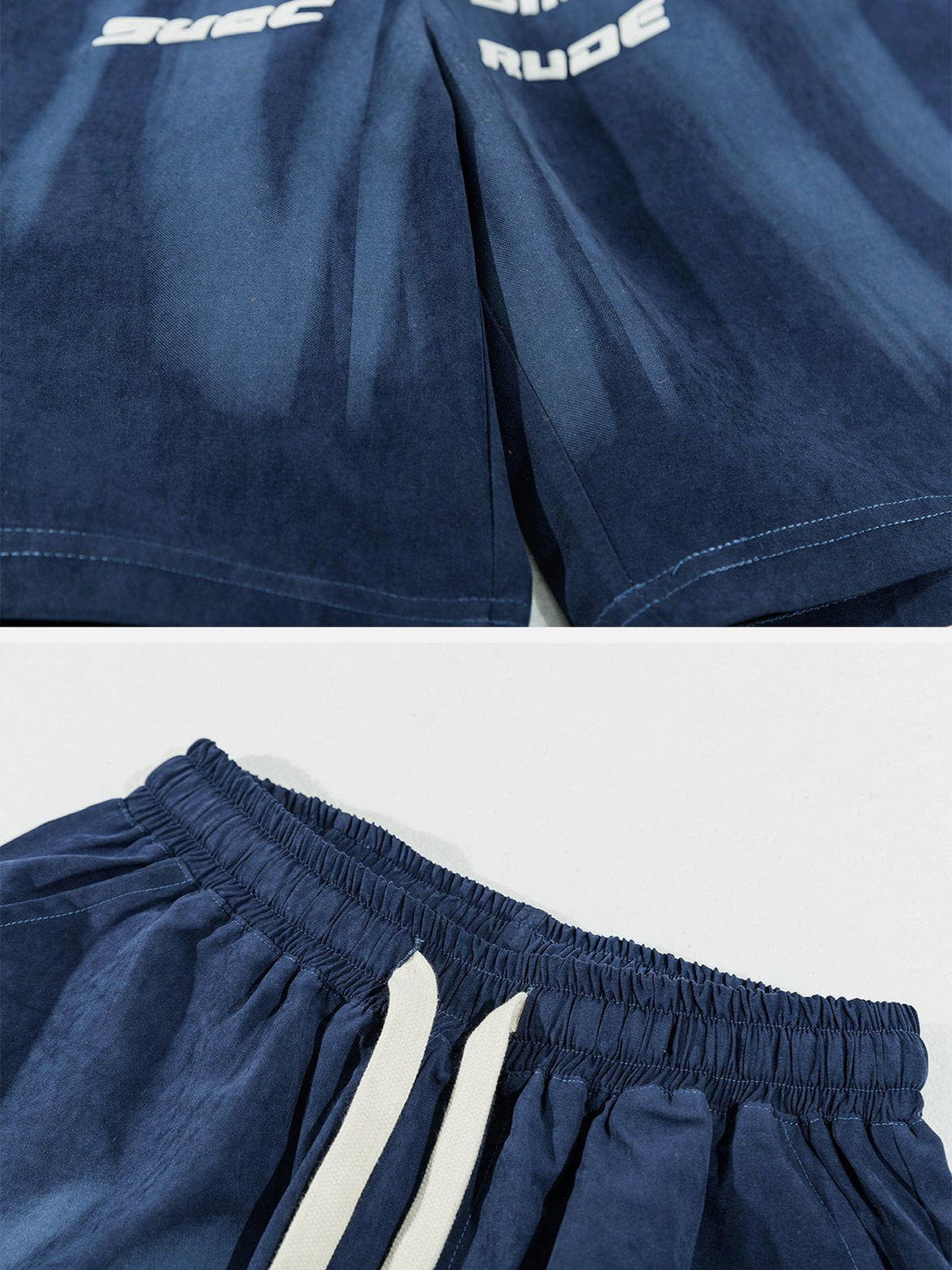 Majesda® - Tie-Dye Drawstring Shorts outfit ideas streetwear fashion