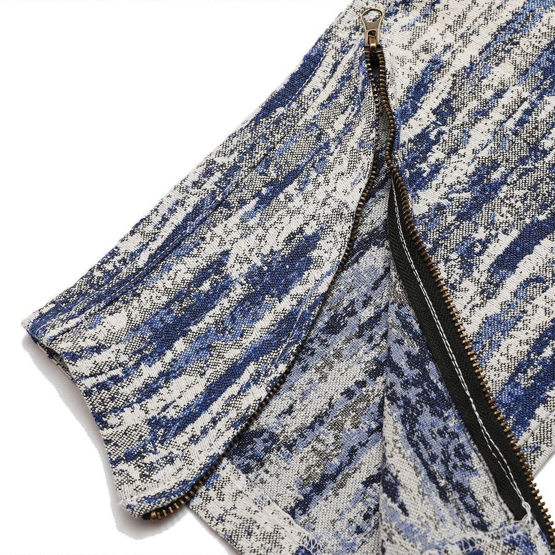 Majesda® - Tie Dye Pants outfit ideas streetwear fashion