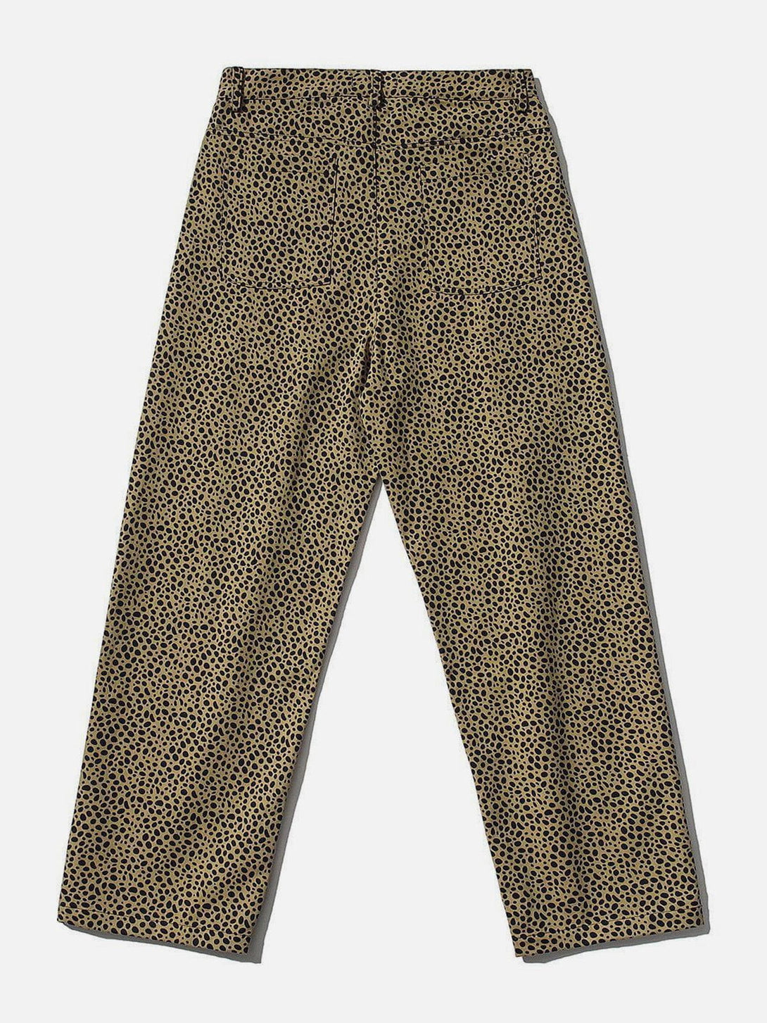 Majesda® - Vintage Full Print Leopard Print Long Pants outfit ideas streetwear fashion