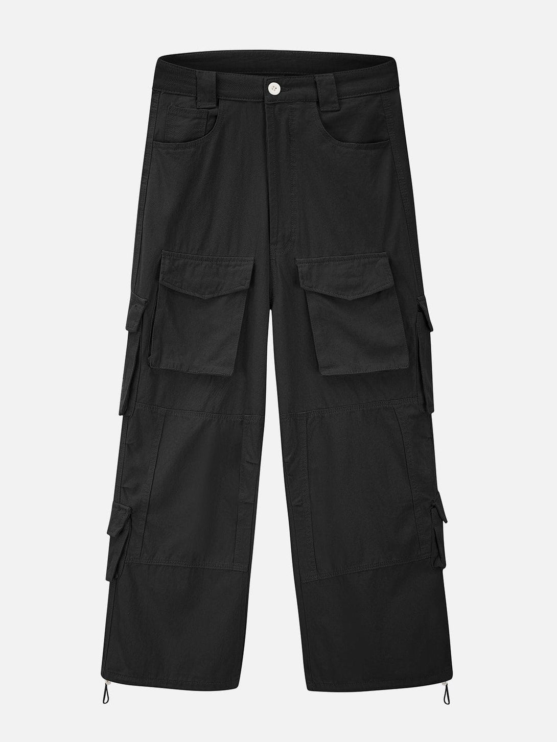 Majesda® - Vintage Multi-Pocket Solid Cargo Pants outfit ideas streetwear fashion