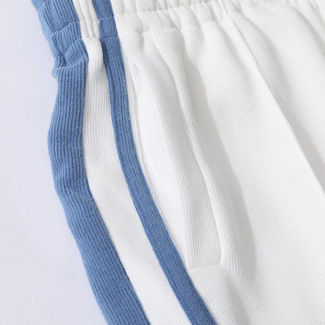 Majesda® - Vintage Side Stripe Track Pants outfit ideas streetwear fashion