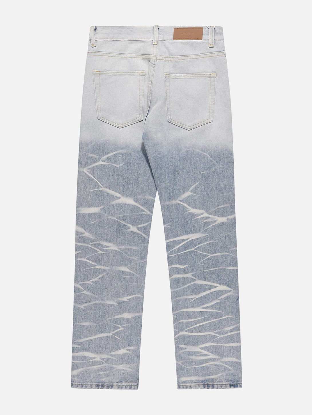 Majesda® - Water Ripple Gradient Jeans outfit ideas streetwear fashion