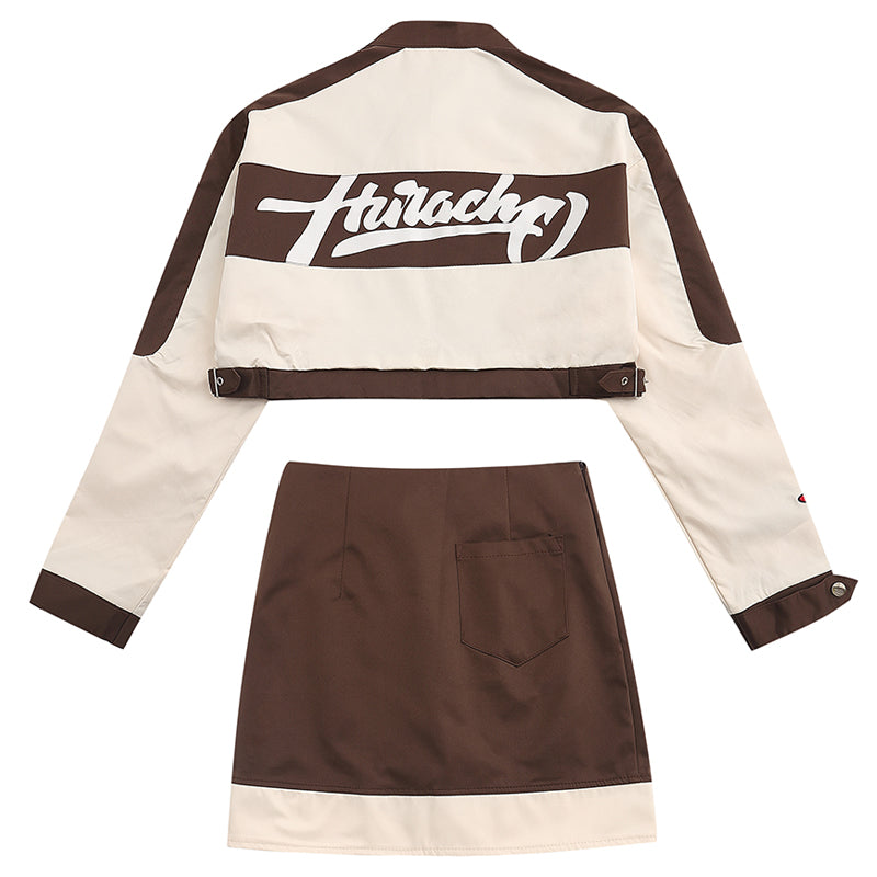 Majesda® - Women Racing Jacket Set Suits outfit ideas, streetwear fashion - majesda.com