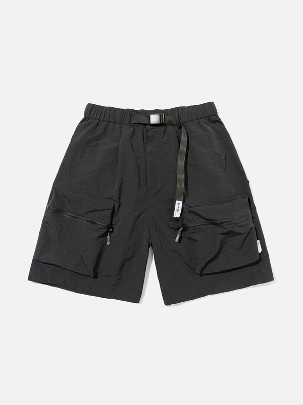 Majesda® - Zip Multi-Pocket Shorts outfit ideas streetwear fashion