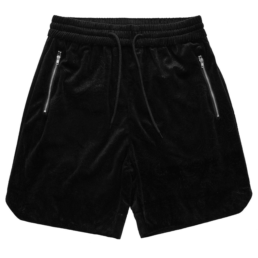 Majesda® - Zip Pocket Shorts outfit ideas streetwear fashion