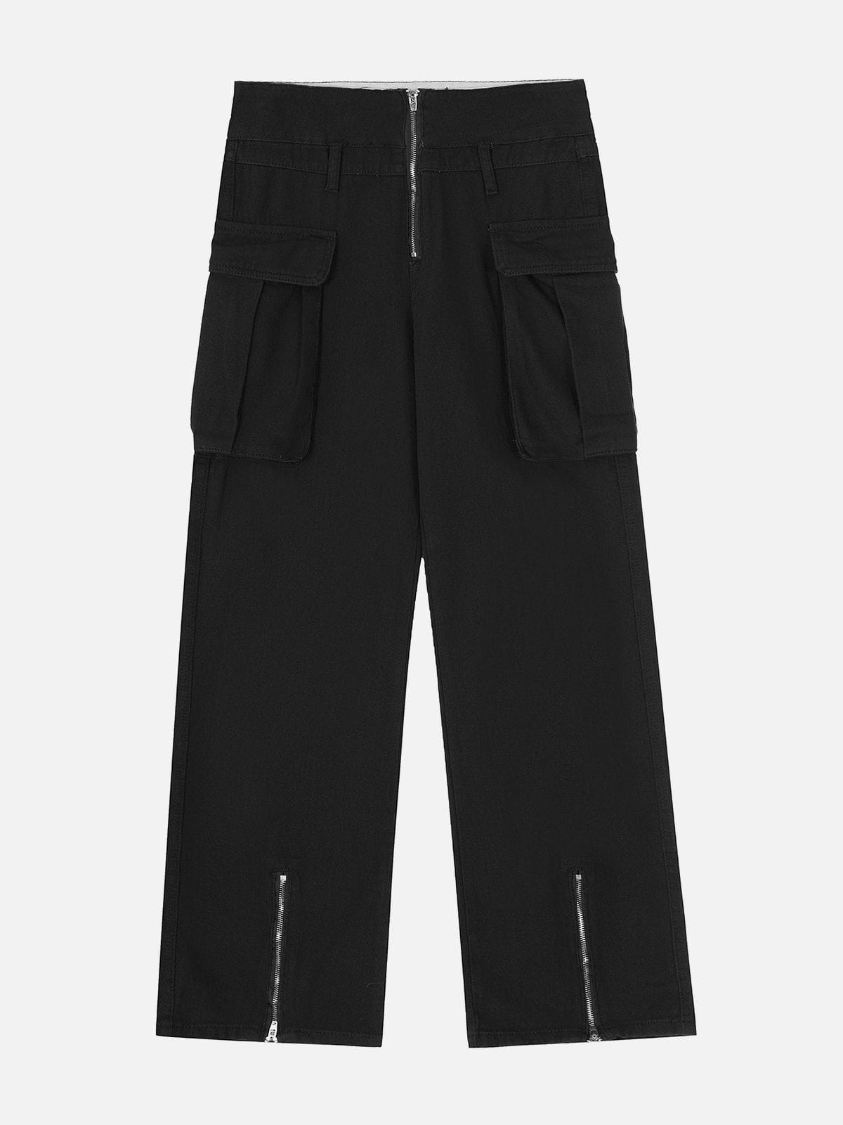 Majesda® - ZIP UP Cargo Pants outfit ideas streetwear fashion