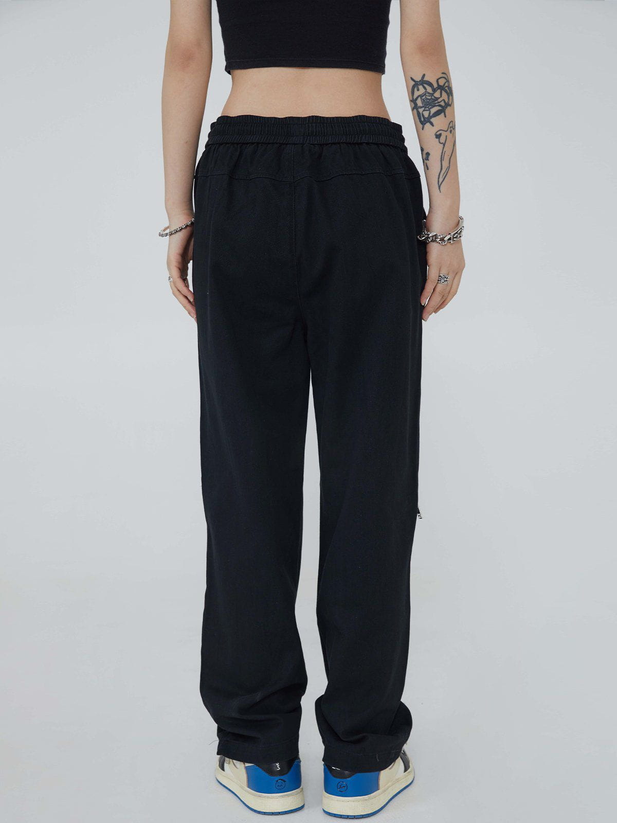 Majesda® - Zipper Stitching Pants outfit ideas streetwear fashion
