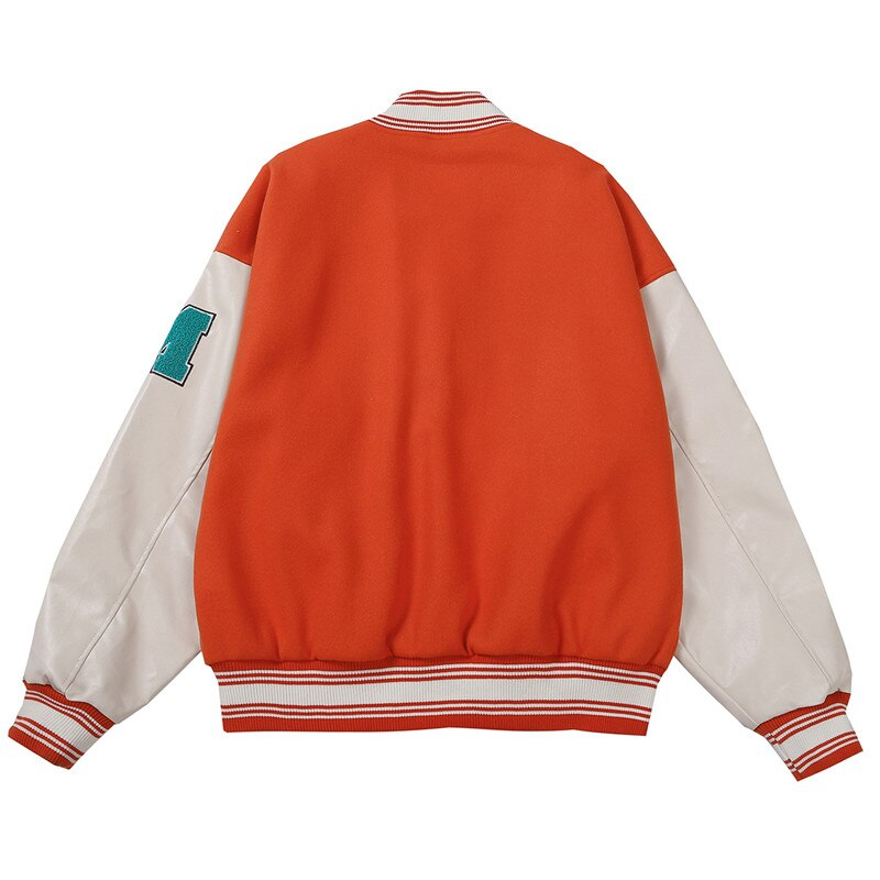 Majesda® - ZORIGCH Baseball Jacket outfit ideas, streetwear fashion - majesda.com